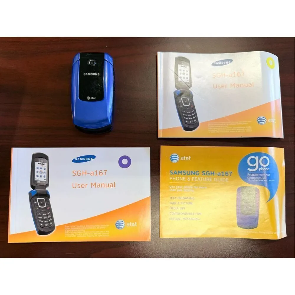 Samsung Go Phone Original Box & Manuals
